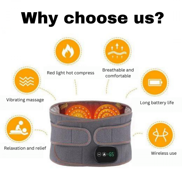 ORTHOUP™ 2-in-1 Heat & Massage Belt: Targeted Relief for Lower Back Pain - Image 5