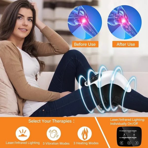Cordless Knee Massager: Target Pain and Boost Recovery - Image 3