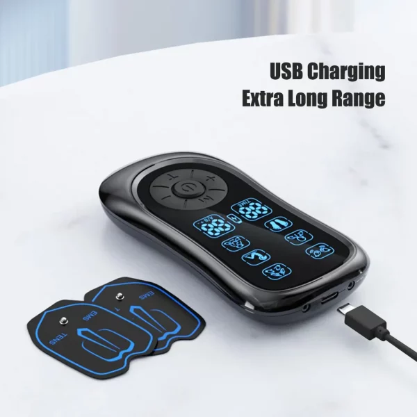 Multifunctional TENS Unit & EMS Massager: Manage Pain & Boost Muscle Recovery - Image 3