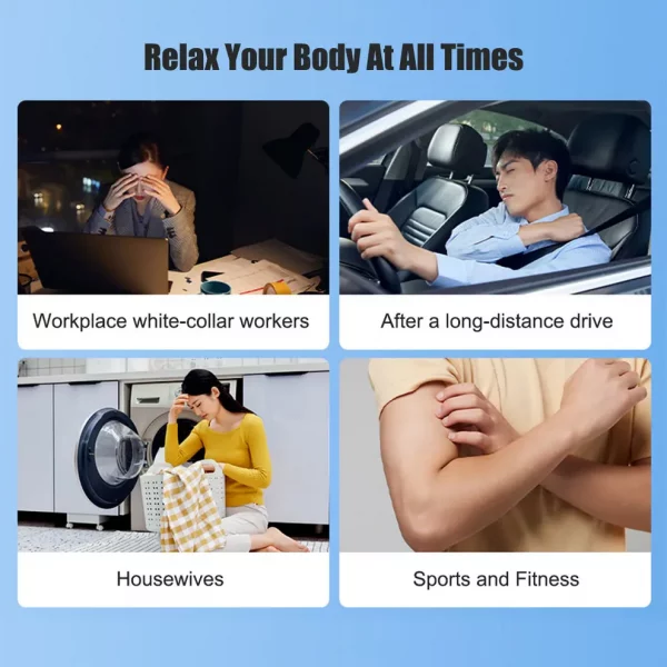 Multifunctional TENS Unit & EMS Massager: Manage Pain & Boost Muscle Recovery - Image 5