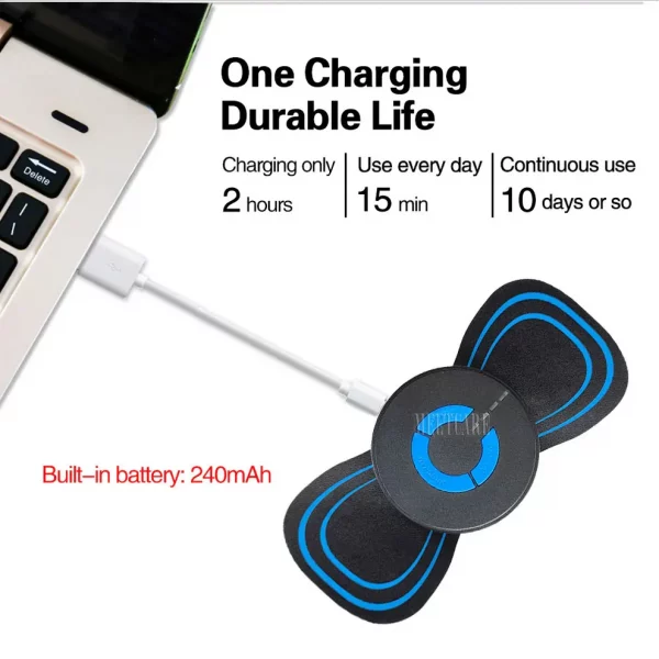 Mini EMS Cervical Massage Sticker: Relieve Neck Tension Anytime, Anywhere - Image 3