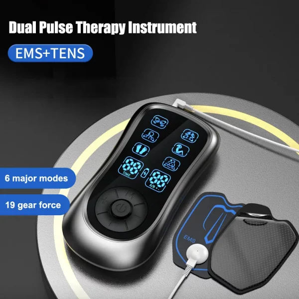Multifunctional TENS Unit & EMS Massager: Manage Pain & Boost Muscle Recovery - Image 2