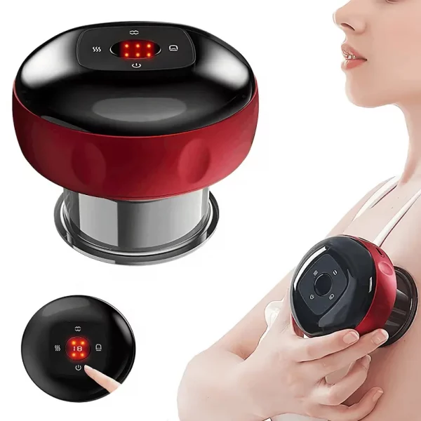 Electric Cupping Set: Intelligent Relief for Back and Neck Pain - Image 4